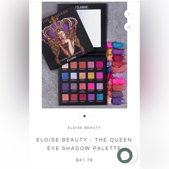 The Queen Eyeshadow Palette A Queen Lies In All Of Us Eloise Brand New - Picture 5 of 5